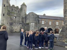 P4 visit Enniskillen Castle