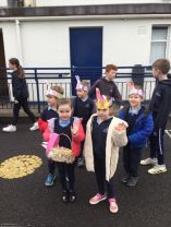 P7’s loved hiding the eggs for this years Easter Egg hunt. 