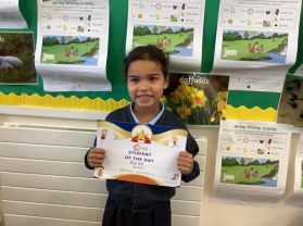 😀Ella is Core Kids student of the Day😀