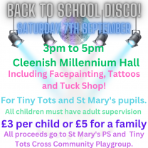 BACK TO SCHOOL DISCO