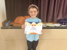 Aoife is our Core NI pupil of the day.