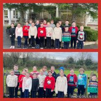 P6 and P7 bring festive cheer to the Tilery