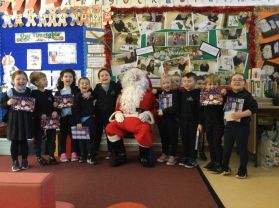 🎅🏻Santa visits Primary One🎅🏻